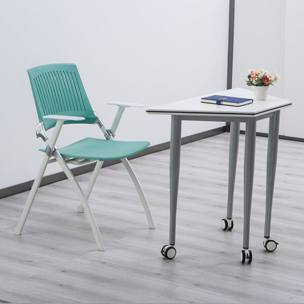 Diamond combination desk and chair set for school classroom (8)