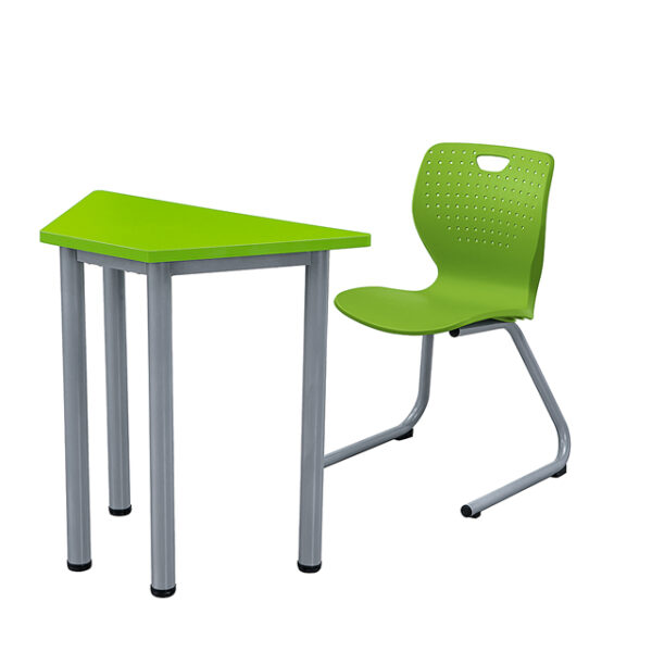 Fashionable Movable Single Student Desk Child Study Table and Chair (7)